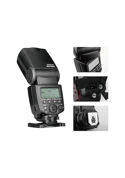 Meike MK600C Canon Uyumlu HSS Speedlite Flaş