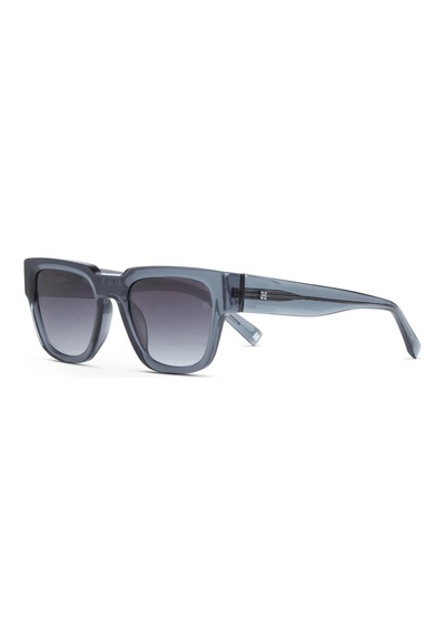 Hermossa Hm 1661 C3 52 Unisex Kare Şeffaf Mavi Kemik Güneş Gözlüğü