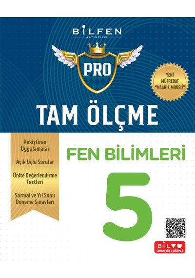 Bilfen 5. Sınıf Fen Bilimleri Tam Ölçme Pro Etkinlikli Soru Banka