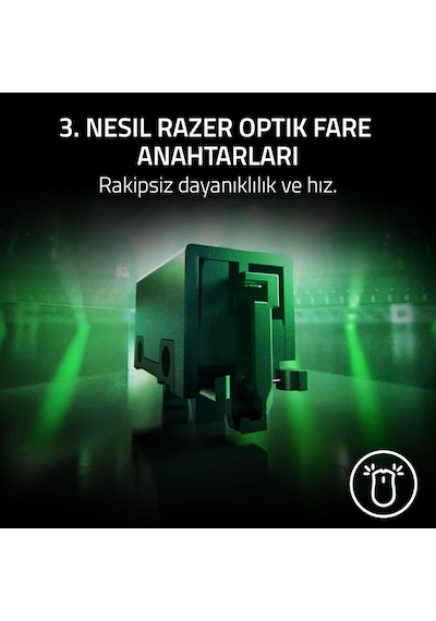 Razer Viper V3 Pro - Ultralight Kablosuz Espor Oyun Mouse'u 8k H