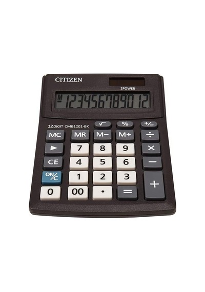Citizen CMB-1201BK Orta Boy 10 Hane Hesap Makinesi