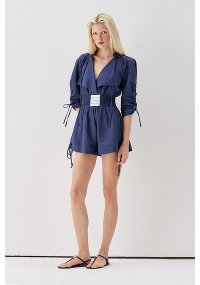 Sagaza Studio Ss6177 Megan Dress İndigo