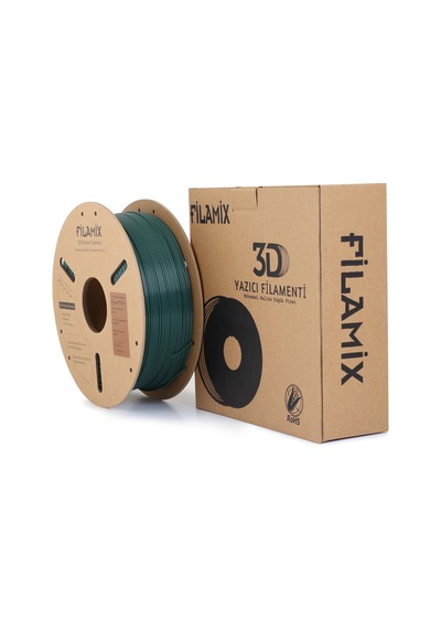 Filamix Hyper Speed Pla Filament Siyahımsı Yeşil Blakısh Green 1.75mm 1kg