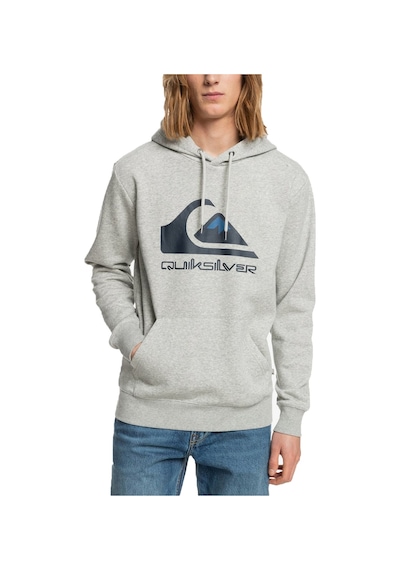 Quiksilver Big Logo Hoodie Erkek Sweatshirt Mavi XL