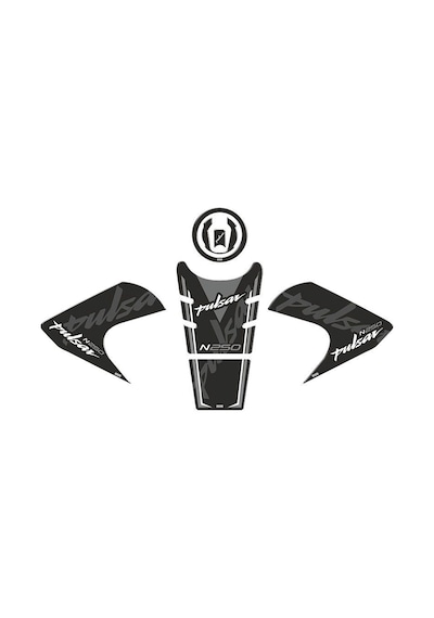 Bajaj Pulsar N250 Gri Tank Pad Set