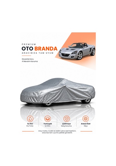 Opel Speedster 2000-2005 Cabrıo Uyumlu Araba Brandası Oto Branda Araba Örtüsü Araç Çadırı