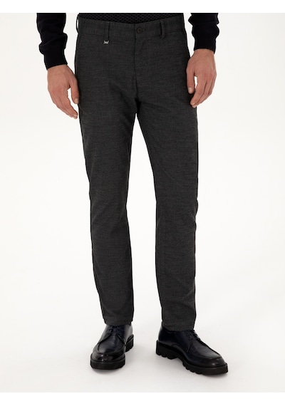 Cacharel Erkek Antrasit Pantolon Kanvas-chino 50311720-vr006 Gri