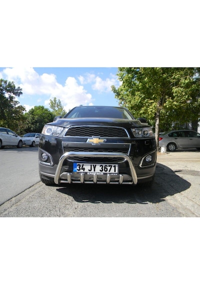 Opel Antara 2011-2018 Ön Koruma- Bull Bar -karterli - Sade Çerçeve - Bream B