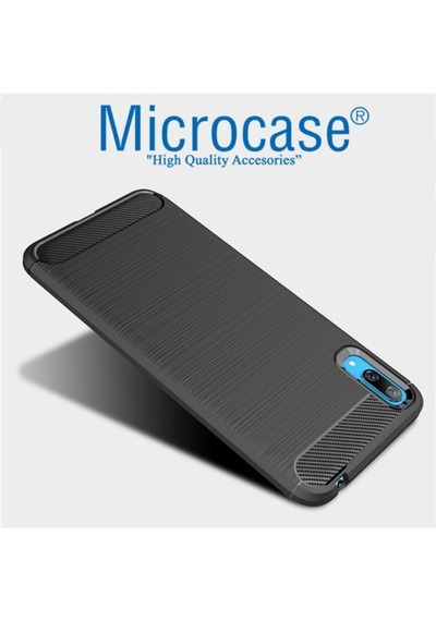Huawei Y7 Pro 2019 Brushed Silikon Kilif + Cam (Seç) 344597530