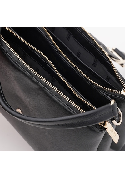 Dkny Kadın Omuz Çantası R41dzc27-black-gold Siyah