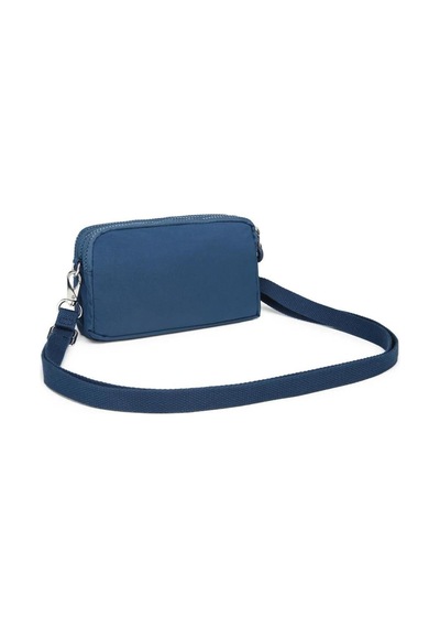 Smart Bags Smartbags Mini Boy Krinkıl Kumaş Kadın Çapraz Çanta 2022-1112 Lacivert Lacivert