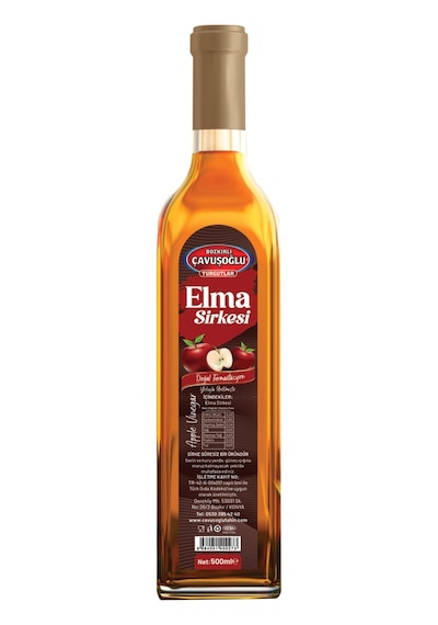 Bozkırlı Çavuşoğlu Doğal Fermantasyon Elma Sirkesi 500 ML