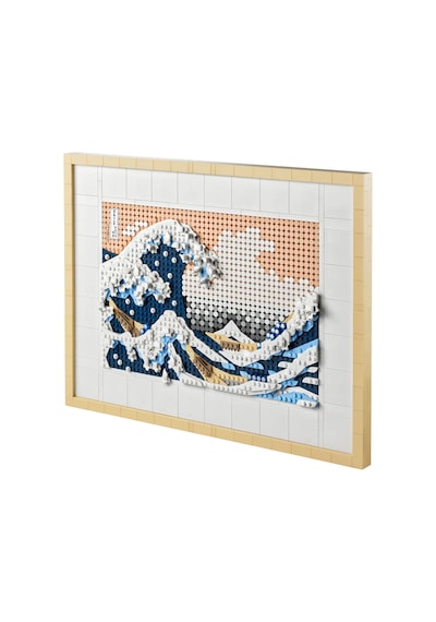 LEGO® Art Hokusai – Büyük Dalga 31208 - Yetişkinler için Koleksiyonluk Kanvas Tablo Yapım Seti (1810 Parça)