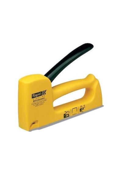 Rapid Çakma Zımba Makinası Ergonomik Sarı R13