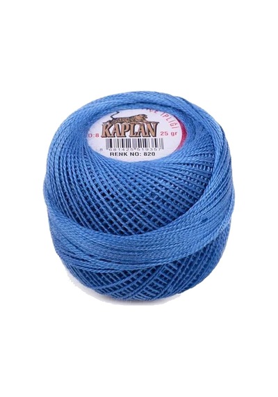 Tedar Kaplan Etamin Ve Kanaviçe İpi 8 No Kod/renk: 820 - Royaleks Najmaddin (No:1) 8.5Cm X 10.5 Cm