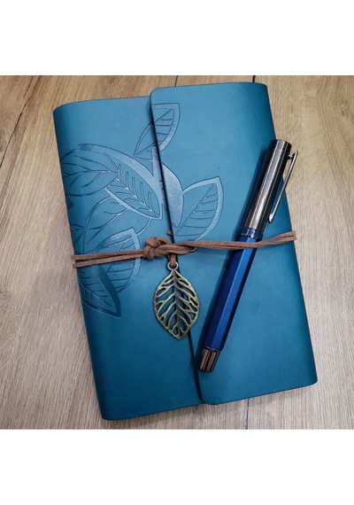 Hediyelik Mavi Küçük Boy Defter Mavi