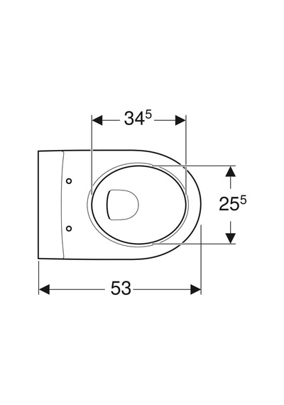 Geberit İcon Rimfree (kanalsız) Klozet + Yavaş Kapak 501.002.00.1