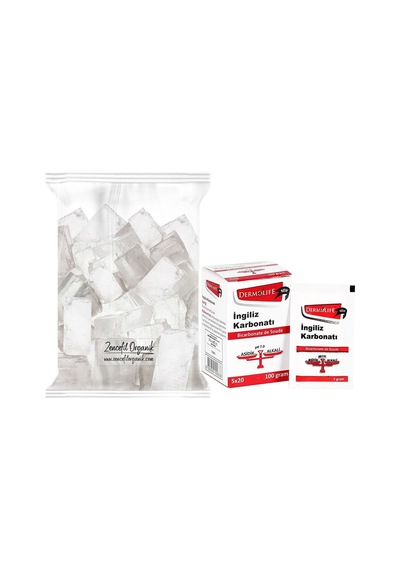 Zencefil Organik Tuz 1 KG + İngiliz Karbonatı 20 x 5 G