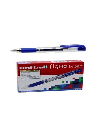 Uni-ball Um-153 Signo Broad 1.0 Mm Imza Kalemi 12'li 1 Kutu Mavi Genel