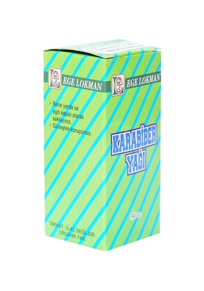 Ege Lokman Karabiber Yağı 50 ML