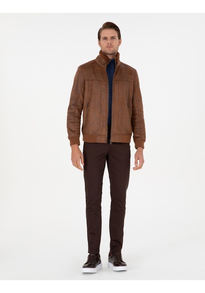 Pierre Cardin Erkek Taba Deri Mont-kaban 50300557-880 Taba