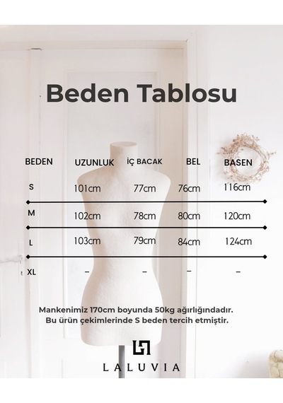 Laluvia Büzgü İp Kemerli Kamuflaj Desen Pantolon haki