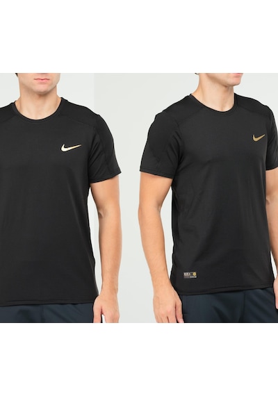 Nike Ef-4574 Erkek Polyester T-shirt Siyah