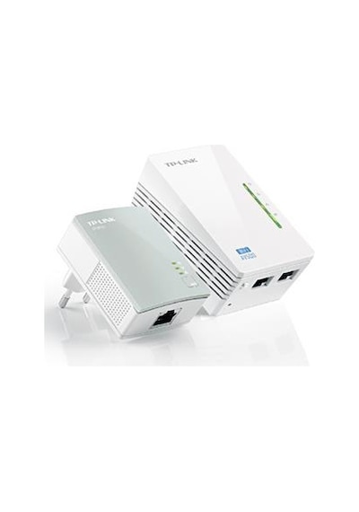 Tp-lınk Tl-wpa4220 Kıt 300mbps Av600 Prız Tipi Powerlıne Genısletıcı
