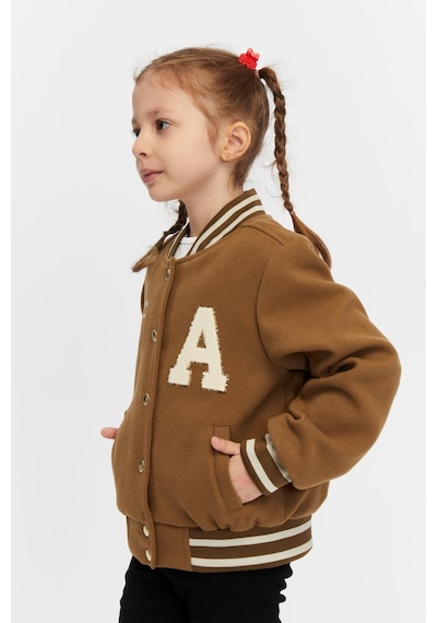 Benitto Kids Benittokids Kız Çocuk Kolej Ceket 51325 Camel