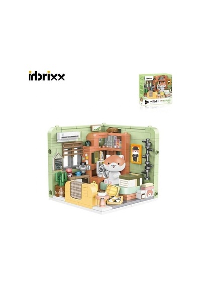 P885004 Panlos Kedi Odası 258 Parça Block Oyuncak