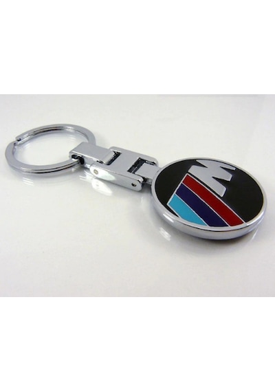 Bmw Uyumlu Metal Bmw Uyumlu M Logo Anahtarlık 1. Kalite Çift Yönlü Ithal