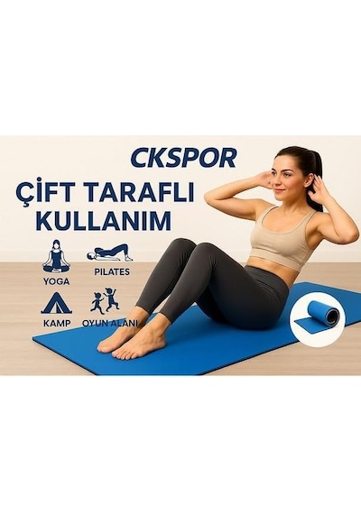 Unisex Pilates Minderi 8 Mm & Yoga Mat Cks-13 Diğer