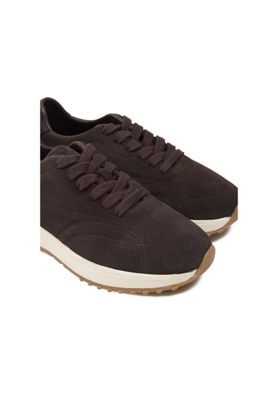 Fabrika Kahverengi Kadın Sneaker D-salına Kahve