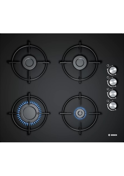 Bosch HBF534EB3T - POP6C6O10O - DWK63PJ60T 61T 3'lü Ankastre Set Siyah 273