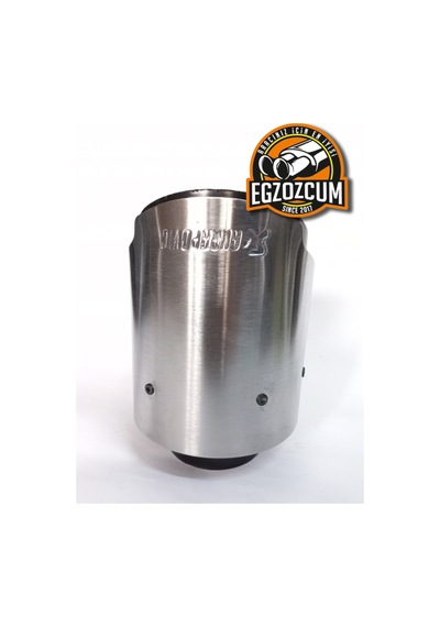 90 Mm. Dışı Krom Tekli Akrapoviç Egzoz Eksoz Ucu