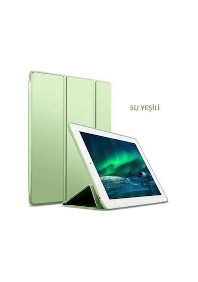 Apple Uyumlu iPad 9. Nesil 8. Nesil 7. Nesil 10.2" Kılıf PU Deri Smart Standlı Case