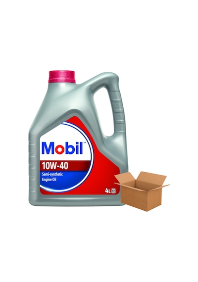 Mobil 10W-40 Yarı Sentetik Motor Yağı 4 x 4 L