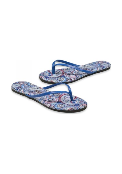 Tkees Tk-2023 Parmak Arası Mavi Kadın Terlik