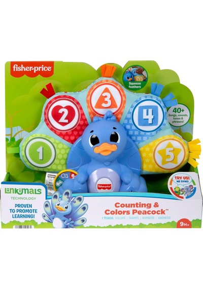 Fisher Price-fisher-price Linkimals -rengarenk Tavus Kuşu
