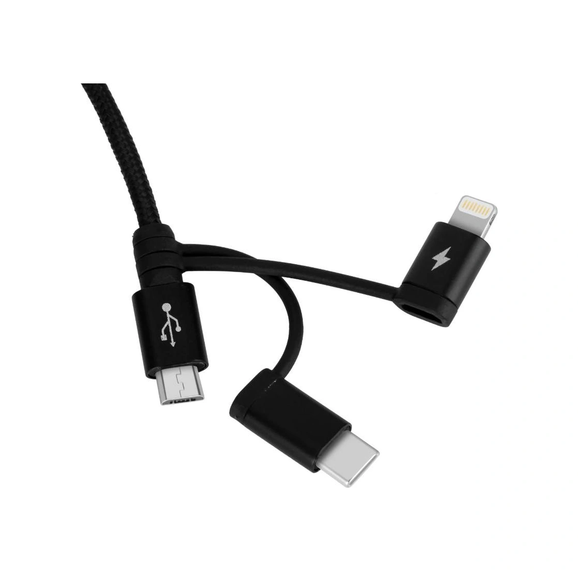Momax Onelink 3'ü 1 Arada Kablo 1 Metre