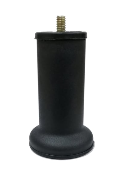 Mobilya Baza Ayağı 12 Cm Texture Siyah M8 Ince Diş