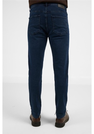 İmza Lacivert 5 Cep Slim Fit Denim Pantolon 1023255169 Lacivert