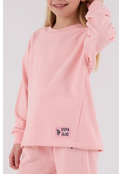 U.S. Polo Assn. U.s. Polo Assn Kız Çocuk Pembe Eşofman Takımı Pembe