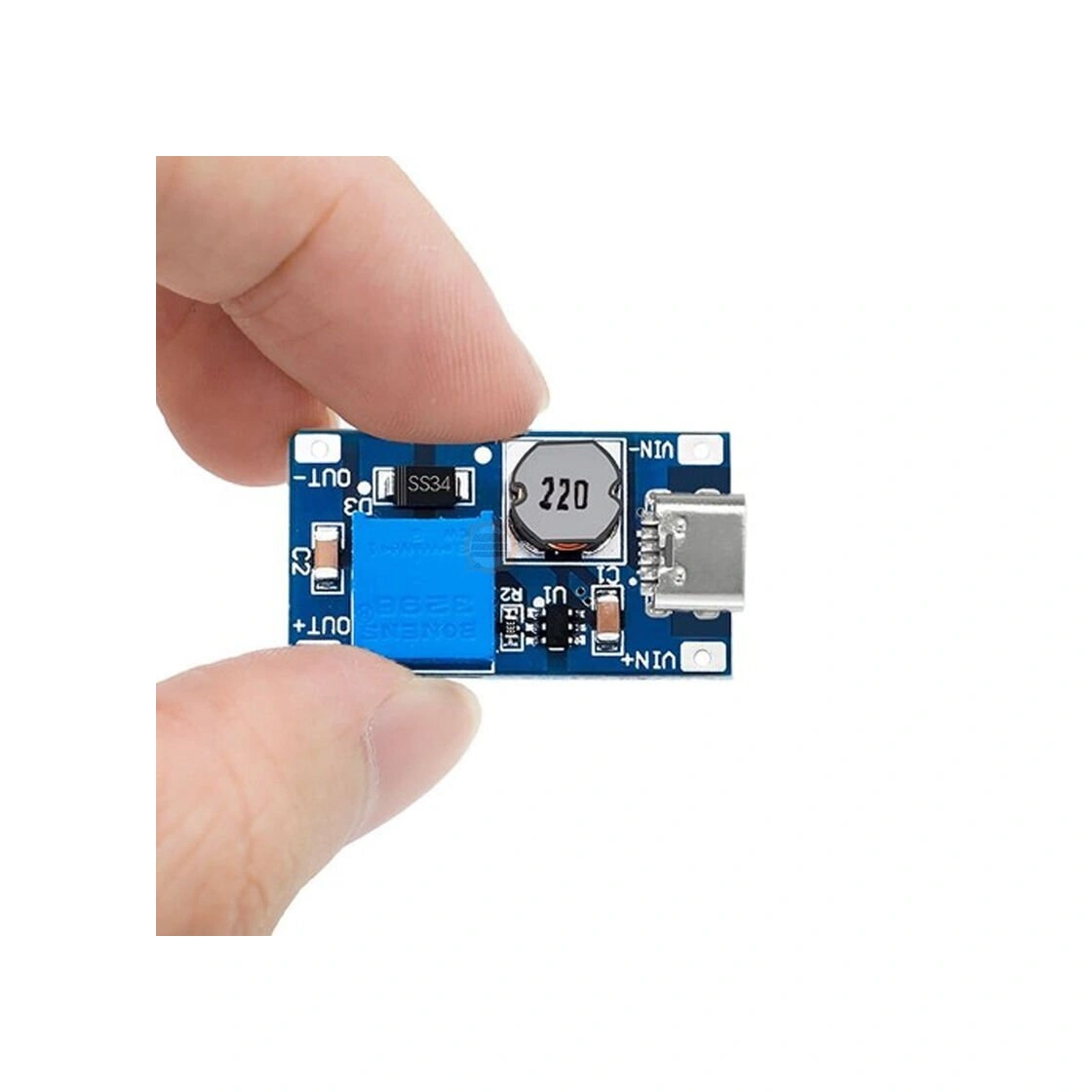 Mt3608 2a Type-c Usb Voltaj Yükseltici Dc-dc Güç Modülü-boost Modül