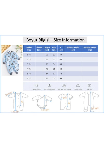 Babymod Elyaf Dolgulu 2,5 Tog Kız /erkek Çocuk Uyku Tulumu Turuncu