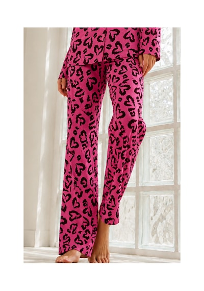 Fit Women Kadın Regular Bürümcük Lila Pijama Takımı