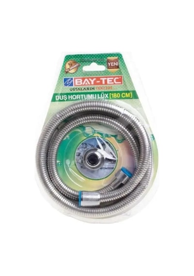 Bay-Tec Duş Hortumu 180 Cm Lm1454 Beyaz-Yeşil-Mavi-Kırmızı Diğer
