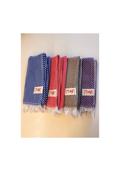 4 Lü Büyük Boy Peşkir Mutfak Havlusu,45x85 Cm,süper Emici,hızlı Kurur,leke Tutmaz,ütü İstemez Çok Renkli