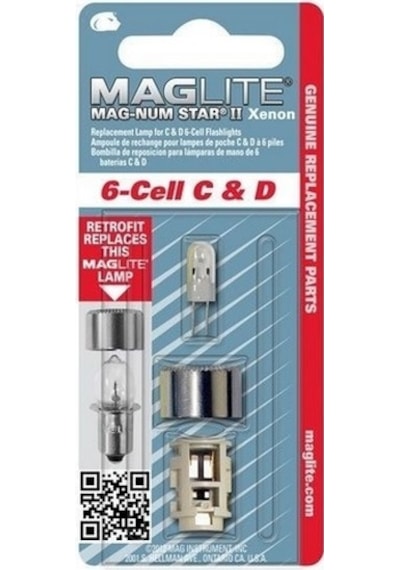 Maglite Magnum Star ii 6 Cell Xenon Ampul Lmxa601 Çok Renkli