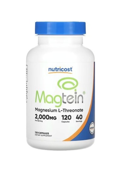 Nutricost Magnesium L-threonate As Magtein 2000 Mg 120 Caps